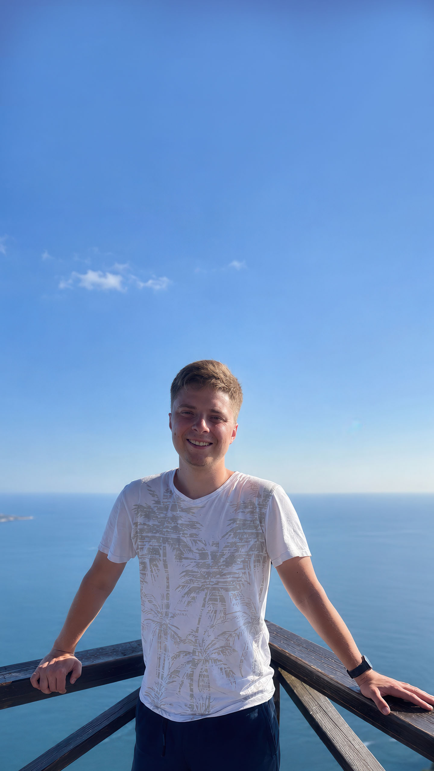 Андрей Ванишевский у моря